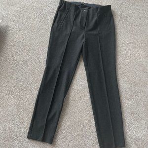 Grey Slim Pants by Cambio